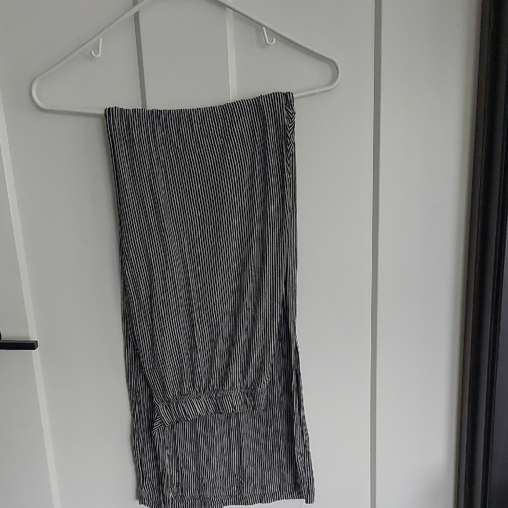 White Birch Monochrome Striped Garment
